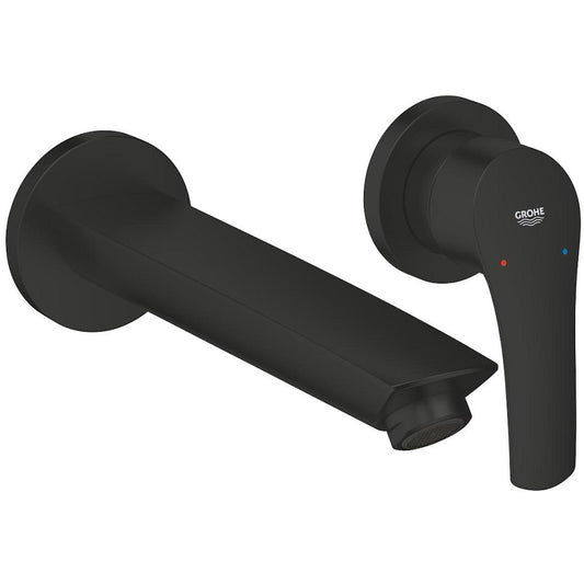 Baterie lavoar incastrata Grohe Eurosmart, marime M, negru mat