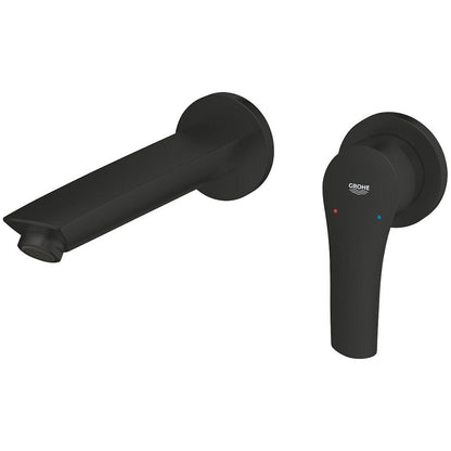 Baterie lavoar incastrata Grohe Eurosmart, marime M, negru mat