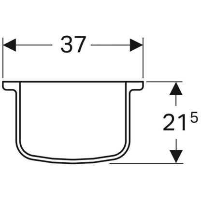Geberit Bambini Semipicior lavoar