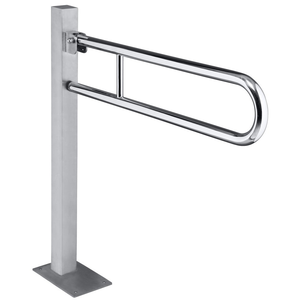 Bemeta Help Bara de sprijin cu montaj pe sol 81 cm, inox