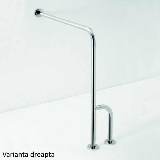 Bemeta Help Bara de sprijin 84 cm, inox
