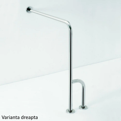 Bemeta Help Bara de sprijin 84 cm, inox mat