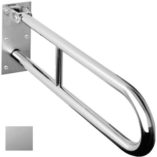 Bemeta Help Bara de sprijin 81 cm, inox mat, montaj ascuns