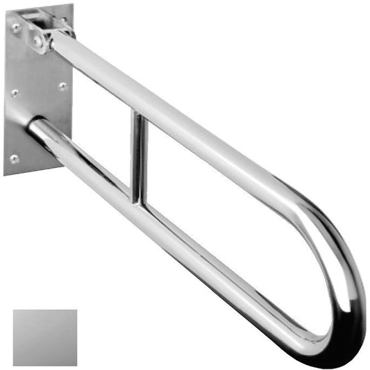 Bemeta Help Bara de sprijin rabatabila 60 cm, inox mat, montaj ascuns