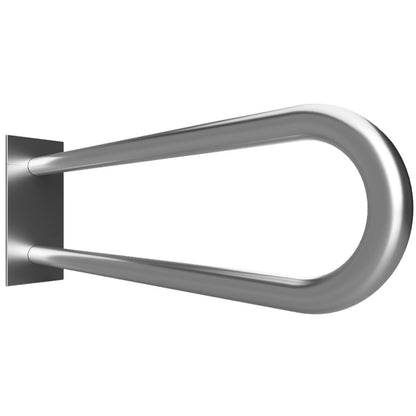 Bemeta Help Bara de sprijin 85 cm, inox mat, montaj ascuns