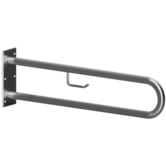 Bemeta Help Bara de sprijin cu suport hartie 85 cm, inox mat