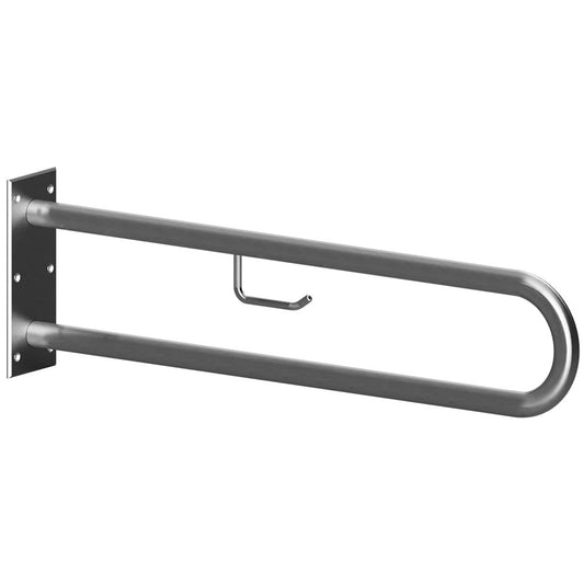 Bemeta Help Bara de sprijin cu suport hartie 81 cm, inox mat