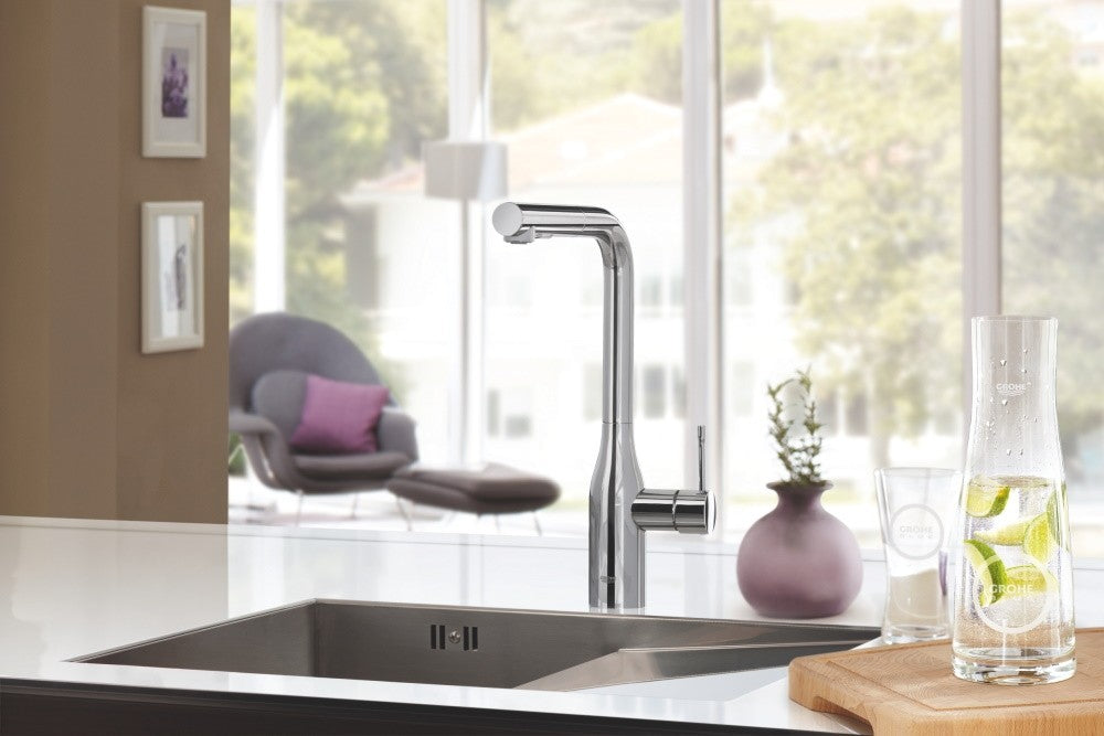 Grohe Essence Baterie chiuveta bucatarie cu dus extractibil, crom