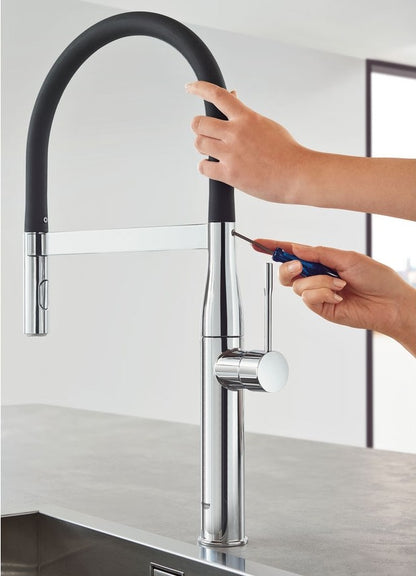 Grohe Essence Baterie chiuveta bucatarie cu dus extractibil, crom