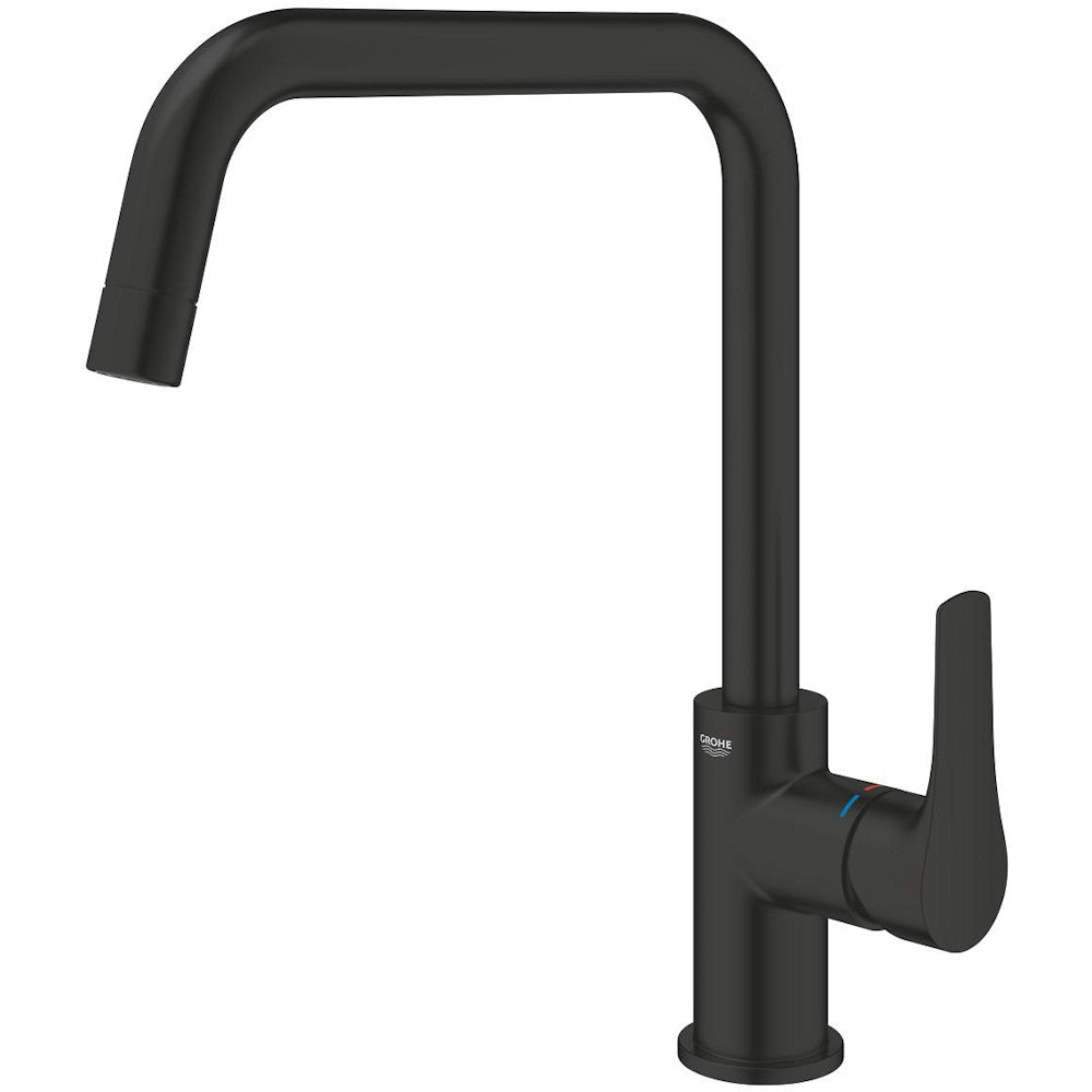 Grohe Eurosmart Baterie bucatarie monocomanda inalta, negru mat