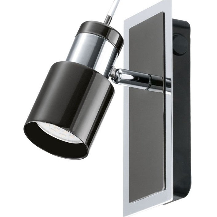 Eglo Davida 1 Aplica cu spot 1x5W, negru/crom