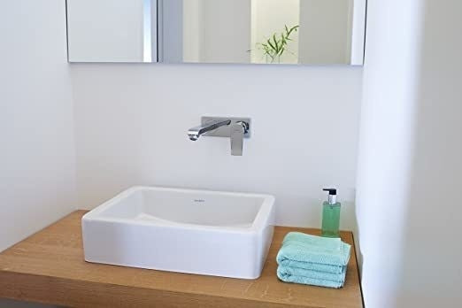 Baterie chiuveta baie incastrata Hansgrohe Metris, pipa 22 cm