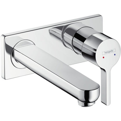 Baterie lavoar incastrata Hansgrohe Metris S, pipa 18 cm