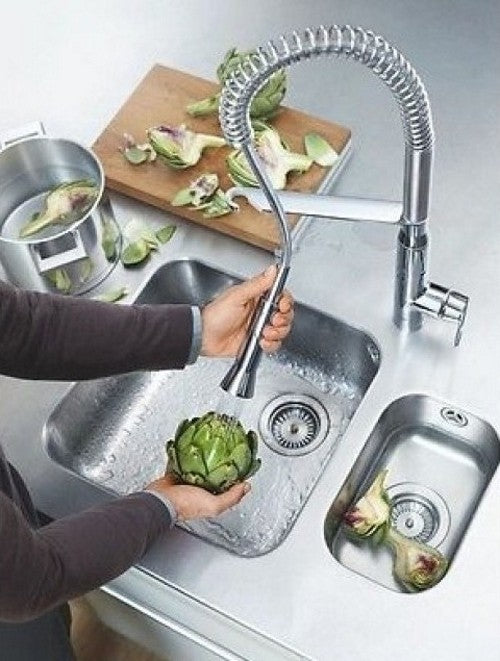 Grohe K7 Baterie chiuveta bucatarie monocomanda cu dus extractibil, crom