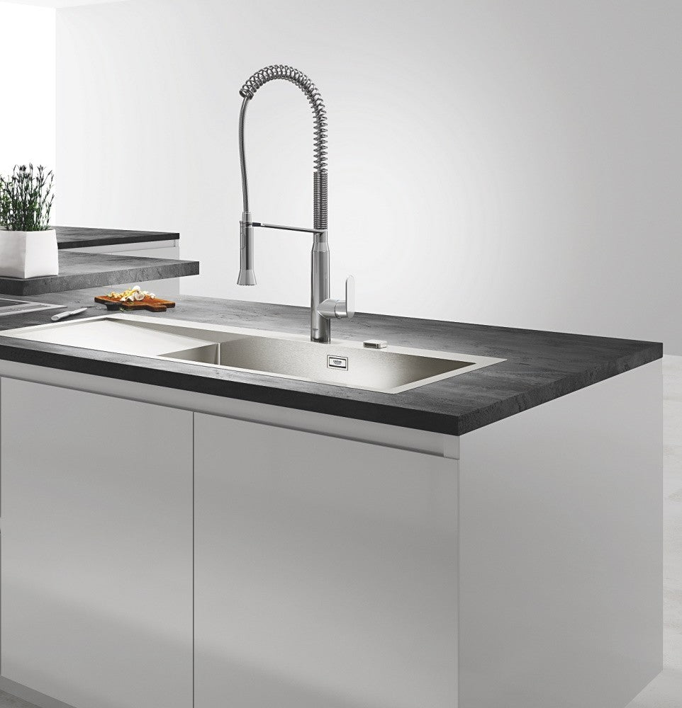 Grohe K7 Baterie chiuveta bucatarie monocomanda cu dus extractibil, crom