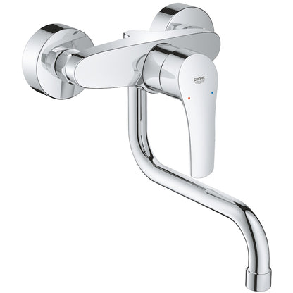 Grohe Eurosmart Baterie chiuveta bucatarie monocomanda, montaj pe perete
