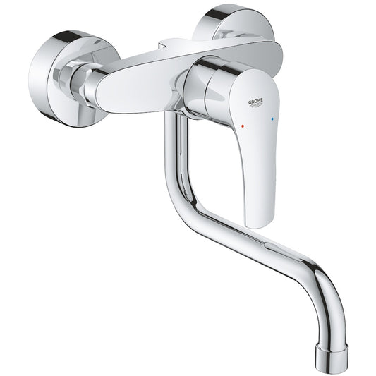 Grohe Eurosmart Baterie chiuveta bucatarie monocomanda, montaj pe perete