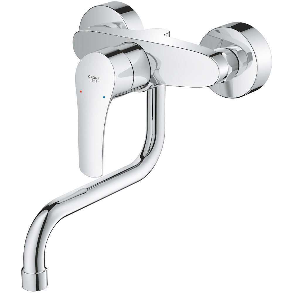 Grohe Eurosmart Baterie chiuveta bucatarie monocomanda, montaj pe perete
