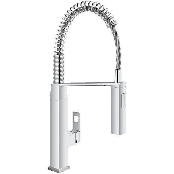 Grohe Eurocube Baterie chiuveta bucatarie monocomanda cu dus extractibil, crom