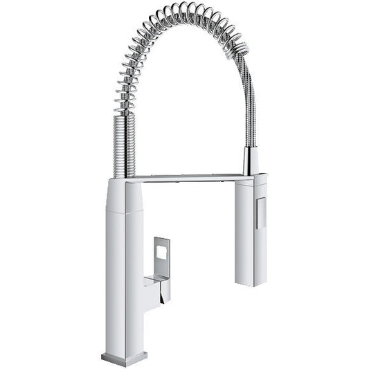 Grohe Eurocube Baterie chiuveta bucatarie monocomanda cu dus extractibil, crom
