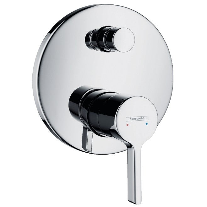 Hansgrohe Metris S Baterie cada dus monocomanda incastrata, securizata