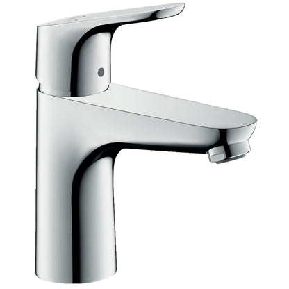 Baterie lavoar Hansgrohe Focus 100, cu ventil metalic pop-up