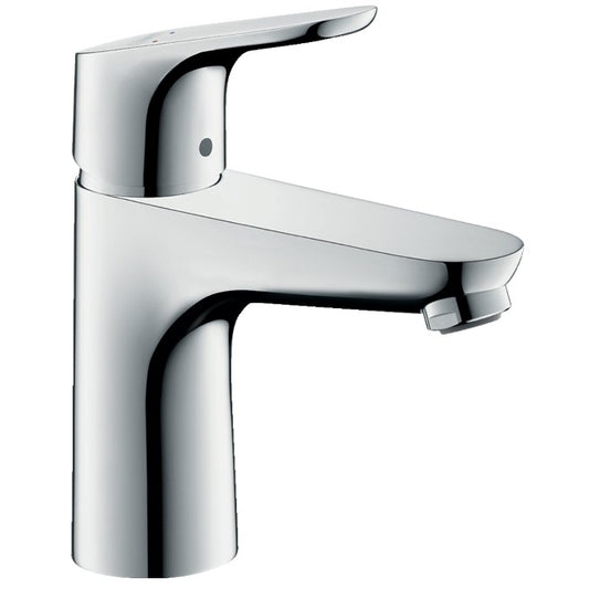 Baterie lavoar Hansgrohe Focus 100, cu ventil metalic pop-up