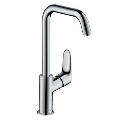 Baterie chiuveta baie Hansgrohe Focus 240, pipa pivotanta, ventil pop-up