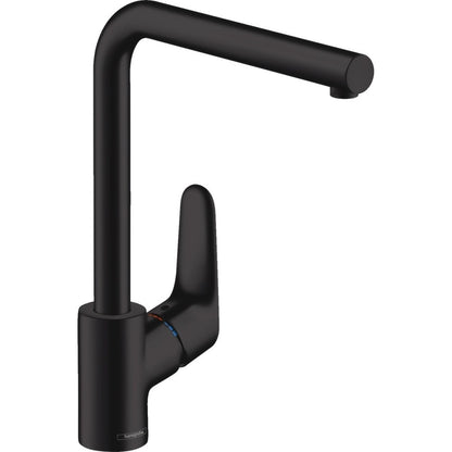 Hansgrohe Focus 280 Baterie chiuveta bucatarie monocomanda, negru mat