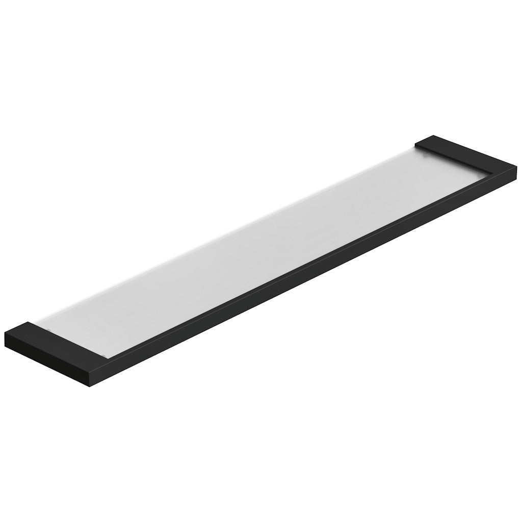 Kludi Vera C Polita din sticla 60 cm, negru mat