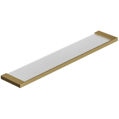 Kludi Vera C Polita din sticla 60 cm, auriu periat (brushed gold PVD)