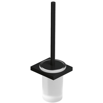Kludi Vela C Perie WC cu montaj pe perete, negru mat