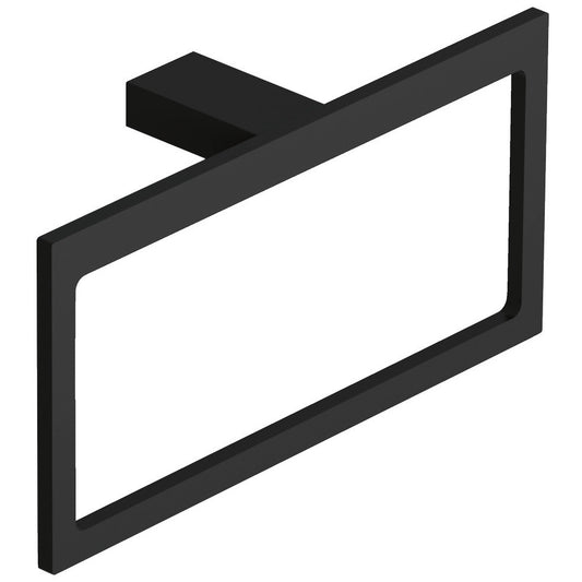 Kludi Vela C Suport prosop baie inel, negru mat