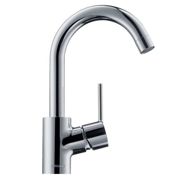 Baterie lavoar Hansgrohe Talis S, pipa pivotanta si ventil pop-up