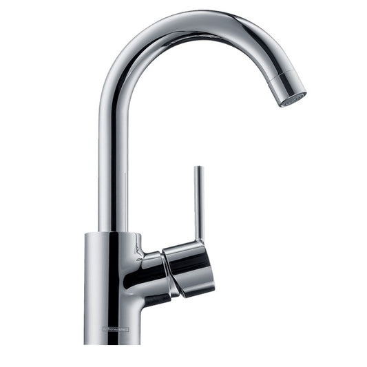 Baterie lavoar Hansgrohe Talis S, pipa pivotanta si ventil pop-up