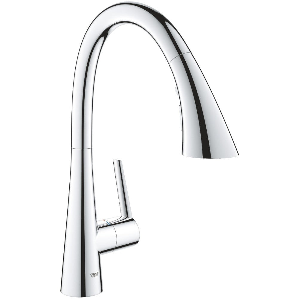 Grohe Zedra Baterie chiuveta bucatarie monocomanda cu dus extractibil, crom