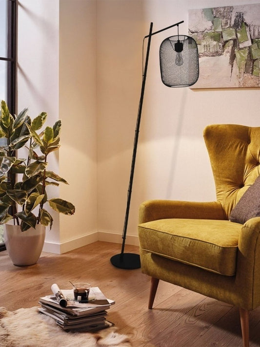 Eglo Wrington Lampadar 1x60W, negru