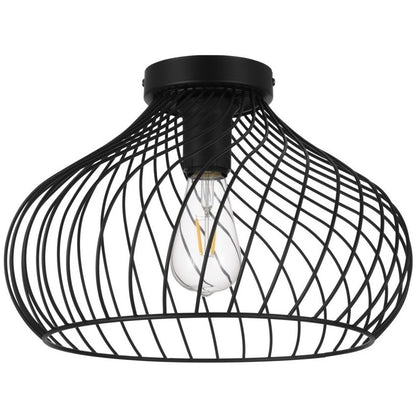 Eglo Staverton Plafoniera 1x60W, negru