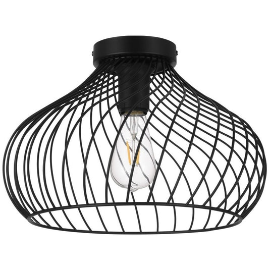 Eglo Staverton Plafoniera 1x60W, negru