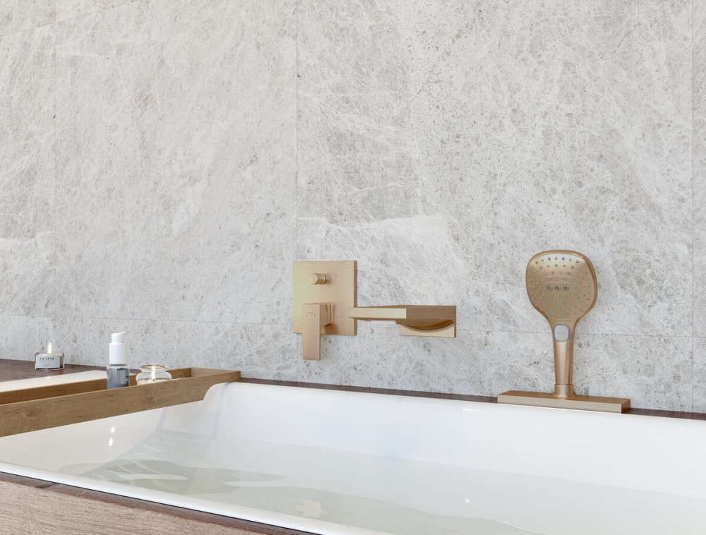 Hansgrohe Metropol Pipa cada cu jet Cascada, bronz satinat