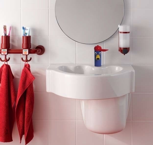 Lavoar baie suspendat Geberit Bambini 60x40 cm