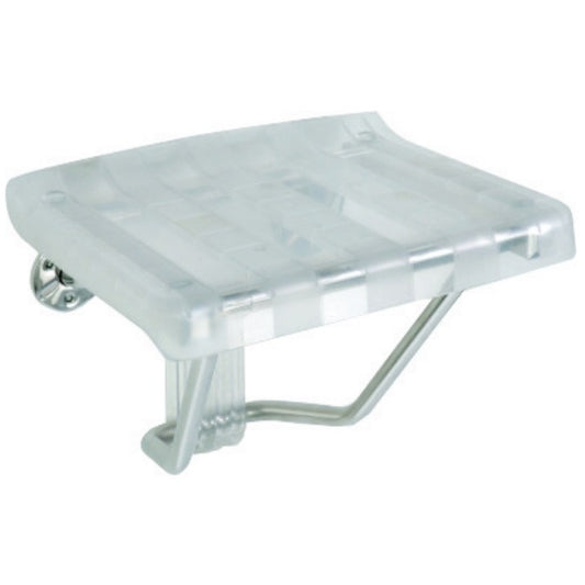 Scaun dus rabatabil pentru persoane cu dizabilitati Bemeta Help, transparent