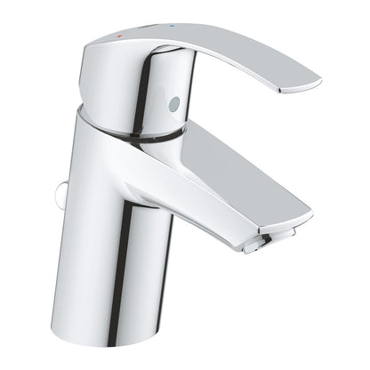 Baterie lavoar Grohe Eurosmart, cu ventil pop-up, coldstart, marime S