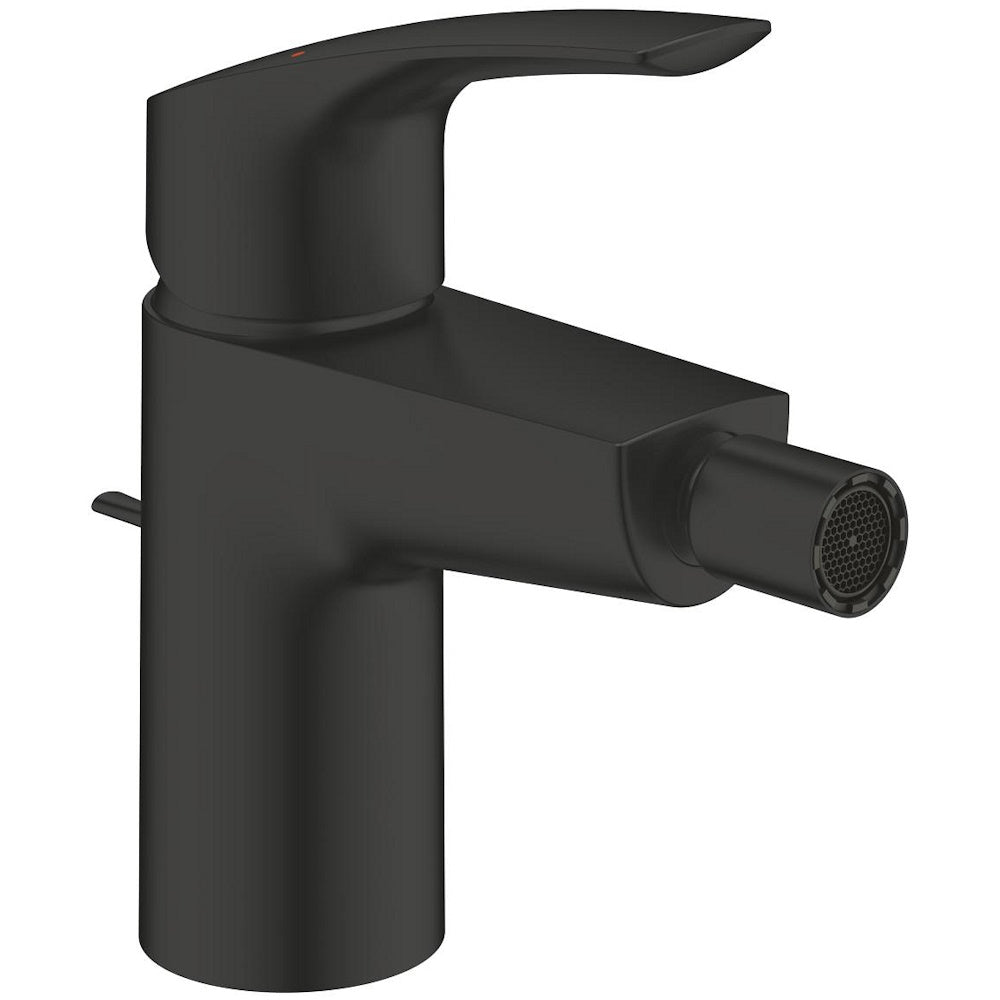 Grohe Eurosmart Baterie bideu cu ventil pop-up, marime S, negru mat