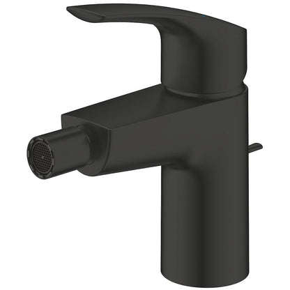 Grohe Eurosmart Baterie bideu cu ventil pop-up, marime S, negru mat