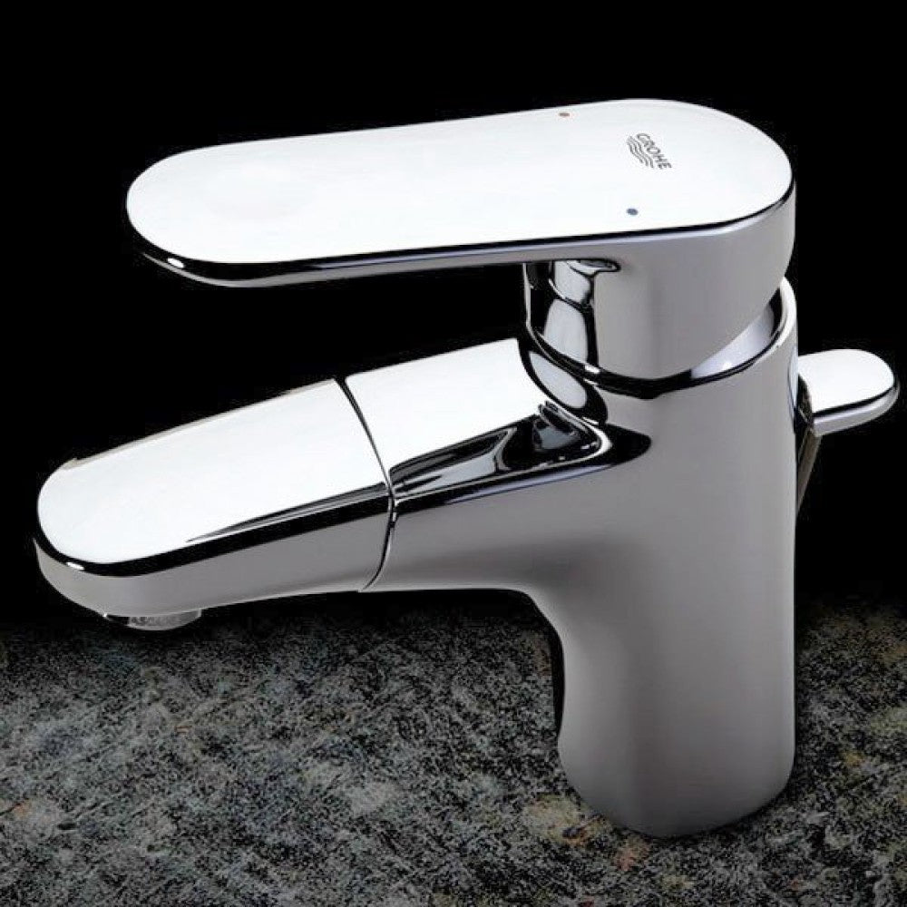 Baterie lavoar Grohe Europlus, cu dus extractibil si ventil pop-up, marime S
