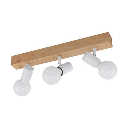 Eglo Townshend 3 Plafoniera cu 3 spoturi 3x60W, maro