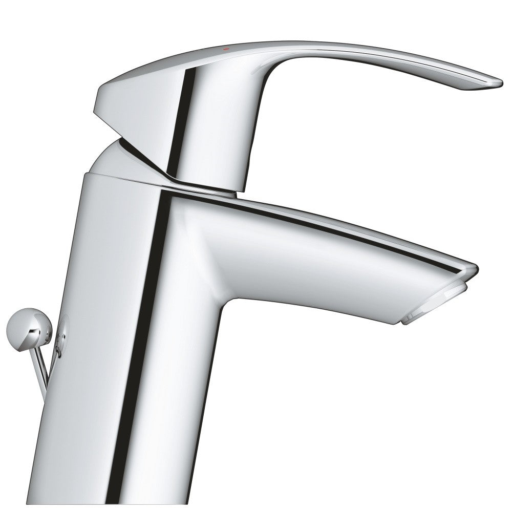 Baterie lavoar Grohe Eurosmart, cu ventil pop-up H15 cm, marime S