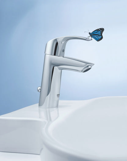 Baterie lavoar Grohe Eurosmart, cu ventil pop-up H15 cm, marime S