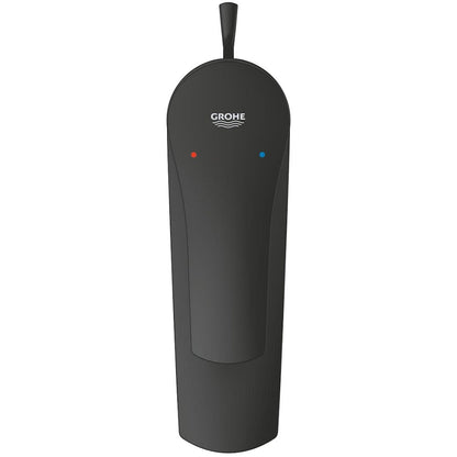 Baterie lavoar monocomanda Grohe Eurosmart cu ventil pop-up, marime S, negru mat